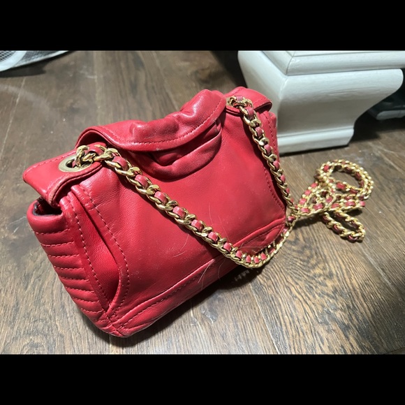 Moschino Biker Bag Red - Picture 3 of 3